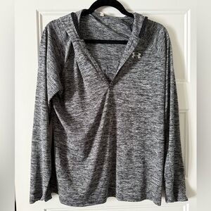 Under Armour Heathered Gray long sleeve